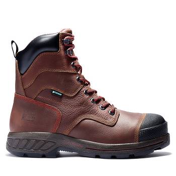 Timberland Férfi PRO Endurance 8" Comp Toe Vízálló Bakancs Barna